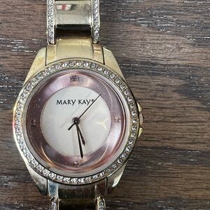 Mary Kay Gold and Silver stainless steel watch